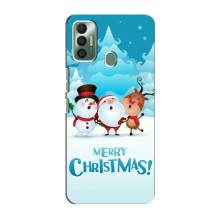Рождественские Чехлы для TECNO Spark 7 Go (KF6m) (VPrint) - купить на Floy.com.ua