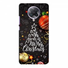 Рождественские Чехлы для Xiaomi Poco F2 Pro (VPrint) Елочка - купить на Floy.com.ua