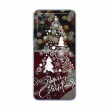 Рождественские Чехлы для Xiaomi POCO M4 Pro 4G (VPrint) Елочка узорная - купить на Floy.com.ua
