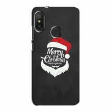 Рождественские Чехлы для Xiaomi Redmi 6 Pro (VPrint) Санта Крисмас - купить на Floy.com.ua