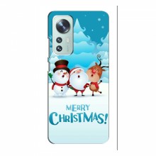 Рождественские Чехлы для Xiaomi 12 / 12X (VPrint) - купить на Floy.com.ua