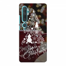 Рождественские Чехлы для Xiaomi Mi 10 Pro (VPrint) Елочка узорная - купить на Floy.com.ua