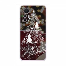 Рождественские Чехлы для Xiaomi 12 Lite (VPrint) Елочка узорная - купить на Floy.com.ua