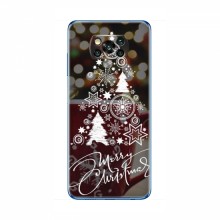 Рождественские Чехлы для Xiaomi POCO X3 Pro (VPrint) Елочка узорная - купить на Floy.com.ua