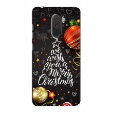 Рождественские Чехлы для Xiaomi Pocophone F1 (VPrint)