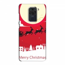 Рождественские Чехлы для Xiaomi Redmi Note 9 (VPrint)