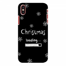 Рождественские, Праздничные Чехлы для iPhone X Christmas loading - купить на Floy.com.ua