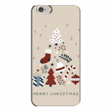 Рождественские, Праздничные Чехлы для iPhone 6 Plus / 6s Plus Merry Christmas - купить на Floy.com.ua