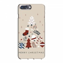 Рождественские, Праздничные Чехлы для iPhone 7 Plus Merry Christmas - купить на Floy.com.ua