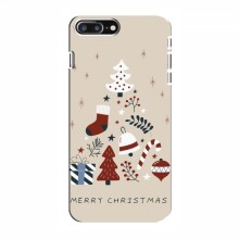 Рождественские, Праздничные Чехлы для iPhone 8 Plus Merry Christmas - купить на Floy.com.ua