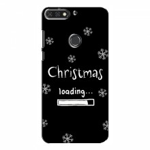 Рождественские, Праздничные Чехлы для Huawei Honor 7C Pro Christmas loading - купить на Floy.com.ua