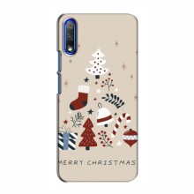 Рождественские, Праздничные Чехлы для Huawei Honor 9X Merry Christmas - купить на Floy.com.ua