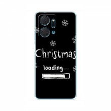 Рождественские, Праздничные Чехлы для Huawei Honor X7a Christmas loading - купить на Floy.com.ua