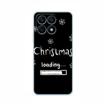 Рождественские, Праздничные Чехлы для Huawei Honor X8a Christmas loading - купить на Floy.com.ua