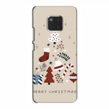 Рождественские, Праздничные Чехлы для Huawei Mate 20 Merry Christmas - купить на Floy.com.ua