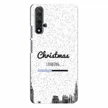 Рождественские, Праздничные Чехлы для Huawei Nova 5T Рождество загружается - купить на Floy.com.ua