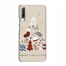 Рождественские, Праздничные Чехлы для Huawei P Smart Pro Merry Christmas - купить на Floy.com.ua