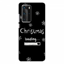 Рождественские, Праздничные Чехлы для Huawei P40 Pro Christmas loading - купить на Floy.com.ua