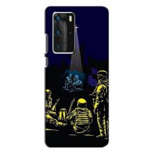 Рождественские, Праздничные Чехлы для Huawei P40 Pro