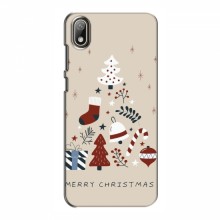 Рождественские, Праздничные Чехлы для Huawei Y5 2019 Merry Christmas - купить на Floy.com.ua