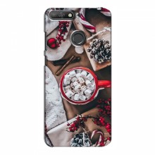 Рождественские, Праздничные Чехлы для Huawei Y6 Prime 2018