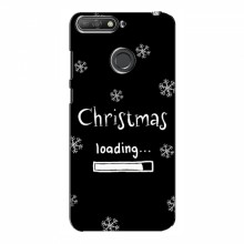 Рождественские, Праздничные Чехлы для Huawei Y6 Prime 2018 Christmas loading - купить на Floy.com.ua