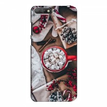 Рождественские, Праздничные Чехлы для Huawei Y6 2018 Рождественская атмосфера - купить на Floy.com.ua