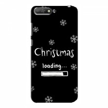 Рождественские, Праздничные Чехлы для Huawei Y6 2018 Christmas loading - купить на Floy.com.ua