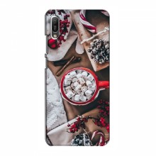 Рождественские, Праздничные Чехлы для Huawei Y6 2019 Рождественская атмосфера - купить на Floy.com.ua