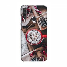 Рождественские, Праздничные Чехлы для Huawei Y6p Рождественская атмосфера - купить на Floy.com.ua