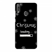 Рождественские, Праздничные Чехлы для Huawei Y7 2019 Christmas loading - купить на Floy.com.ua