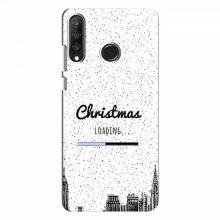 Рождественские, Праздничные Чехлы для Huawei P30 Lite / Nova 4e