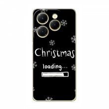 Рождественские, Праздничные Чехлы для Infinix Hot 40 Christmas loading - купить на Floy.com.ua