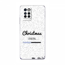 Рождественские, Праздничные Чехлы для Infinix Note 10 Pro Рождество загружается - купить на Floy.com.ua