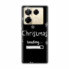 Рождественские, Праздничные Чехлы для Infinix Note 40 Pro Christmas loading - купить на Floy.com.ua