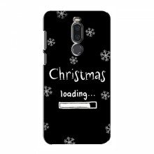 Рождественские, Праздничные Чехлы для Meizu X8 Christmas loading - купить на Floy.com.ua