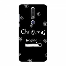 Рождественские, Праздничные Чехлы для Nokia 3.1 Plus Christmas loading - купить на Floy.com.ua
