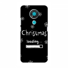 Рождественские, Праздничные Чехлы для Nokia 3.4 Christmas loading - купить на Floy.com.ua