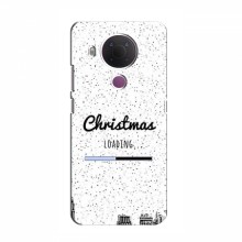 Рождественские, Праздничные Чехлы для Nokia 5.4 Рождество загружается - купить на Floy.com.ua