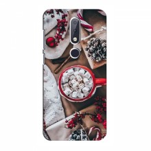 Рождественские, Праздничные Чехлы для Nokia 6.1 Plus