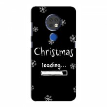 Рождественские, Праздничные Чехлы для Nokia 6.2 (2019) Christmas loading - купить на Floy.com.ua
