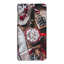 Рождественские, Праздничные Чехлы для Nokia 6 2018