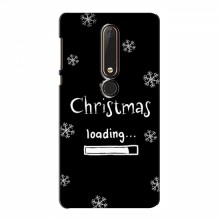 Рождественские, Праздничные Чехлы для Nokia 6 2018 Christmas loading - купить на Floy.com.ua