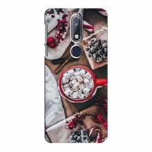 Рождественские, Праздничные Чехлы для Nokia 7.1 - купить на Floy.com.ua