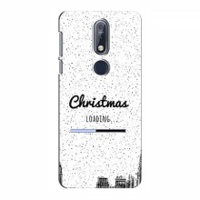 Рождественские, Праздничные Чехлы для Nokia 7.1 Рождество загружается - купить на Floy.com.ua
