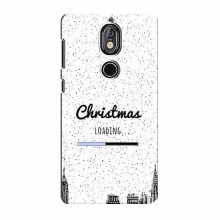 Рождественские, Праздничные Чехлы для Nokia 7 Рождество загружается - купить на Floy.com.ua