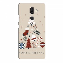 Рождественские, Праздничные Чехлы для Nokia 7 Plus Merry Christmas - купить на Floy.com.ua