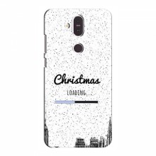 Рождественские, Праздничные Чехлы для Nokia 8.1 Рождество загружается - купить на Floy.com.ua