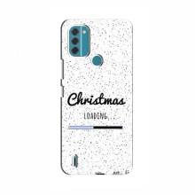 Рождественские, Праздничные Чехлы для Nokia C31 Рождество загружается - купить на Floy.com.ua