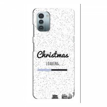 Рождественские, Праздничные Чехлы для Nokia G11 Рождество загружается - купить на Floy.com.ua
